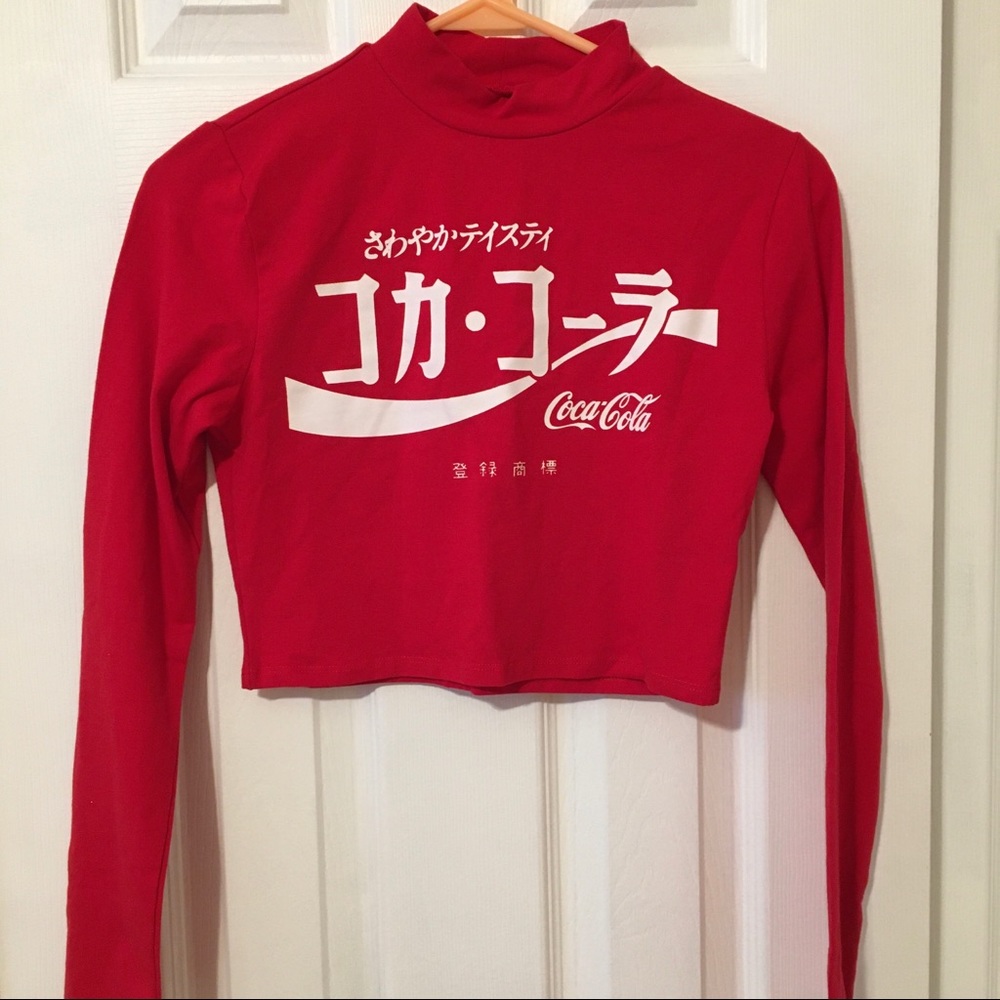 coca cola crop top
